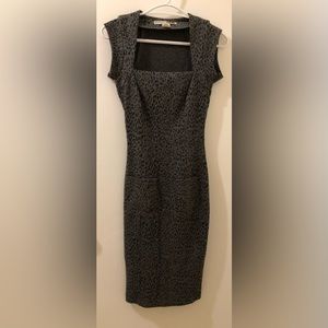 Retro Necessary Objects Leopard Print Dress